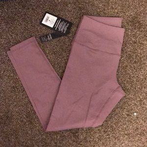90 Degree Mauve Leggings. High rise